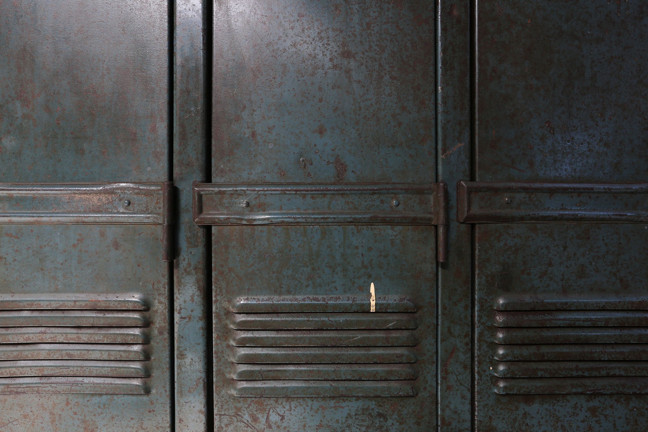 Antique Industrial Storage Locker, France ca. 1910thumbnail